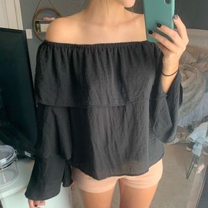 Black Long sleeve Blouse